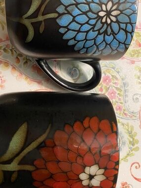 Mugs Gibson Home Gardenia Cafe 16oz Stoneware (2)